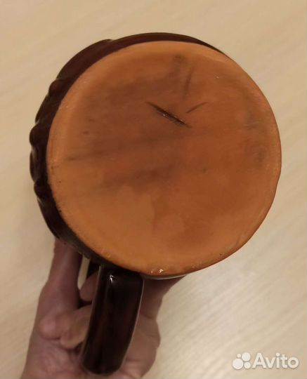 Керамическая пивная кружка СССР Рамонь