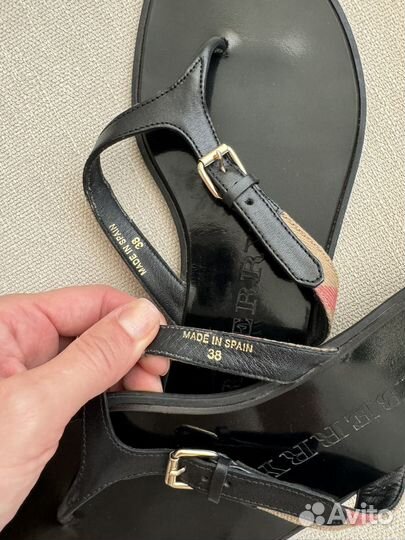 Шлепанцы Burberry