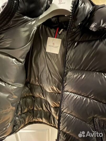 Пуховик Moncler Maya Ecrins Black Оригинал