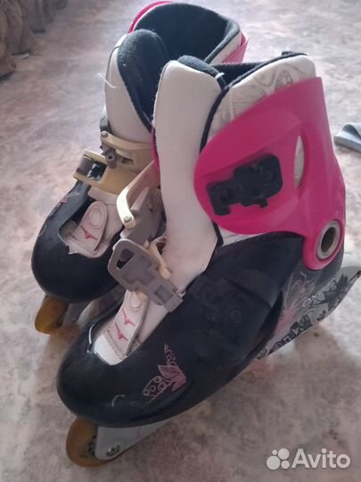 Роликовые коньки раздвижные