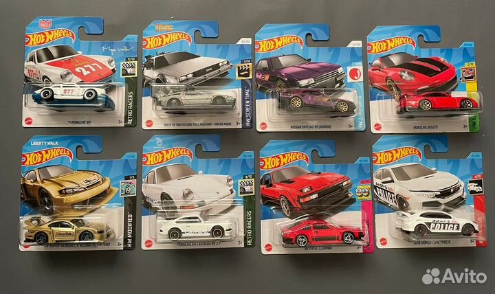 Hot wheels машинки