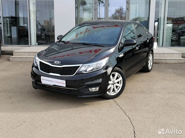 Kia Rio 1.6 МТ, 2015, 128 404 км
