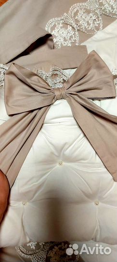 Комплект в круглую/овальную кроватку