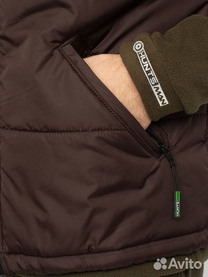 Жилет демисезонный Беркут цвет Коричневый ткань Дю