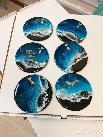 Часы из эпоксидной смолы. В наличии и под заказ