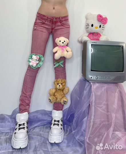 Джинсы custom апсайкл