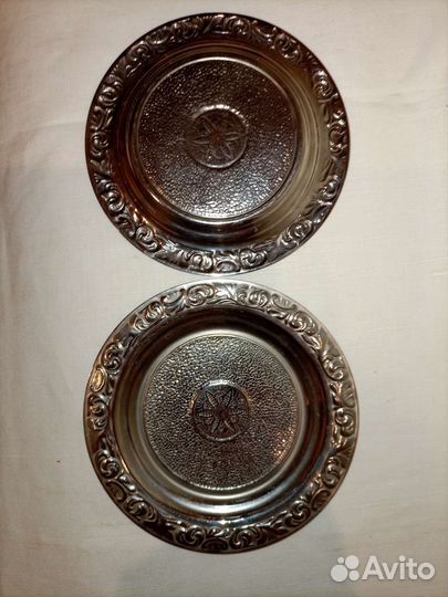 Набор чашек мельхиор СССР