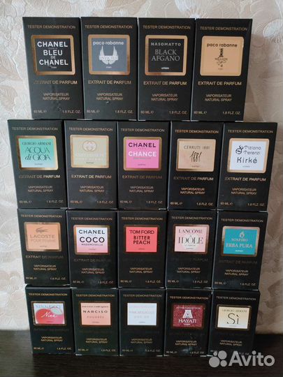 Парфюм.Тестеры духов.Демонстрационные тестеры