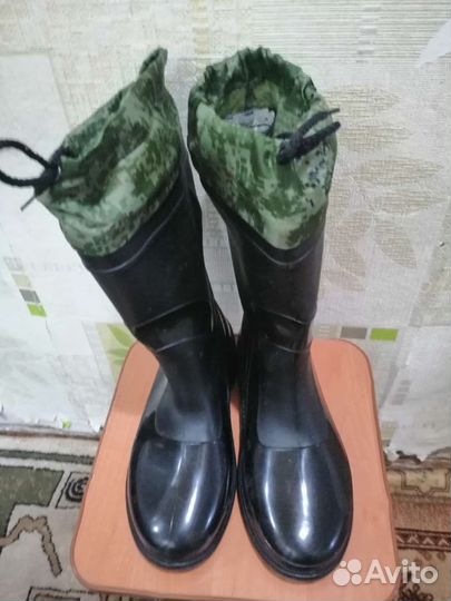 Сапоги резиновые мужские 43