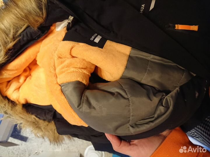 Куртка зимняя теплая 161-172 рост
