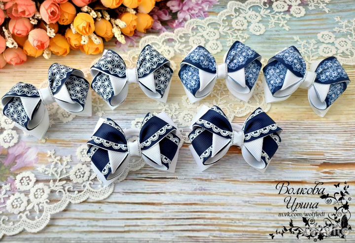 Бантики для волос