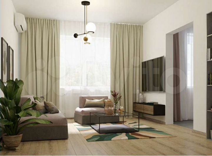 1-к. квартира, 34,3 м², 16/25 эт.