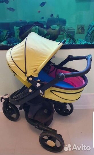 Детская коляска 2 в 1 bloom zen recaro
