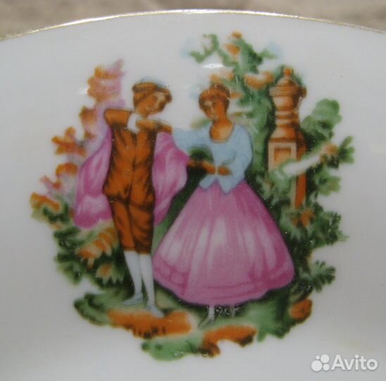 Блюдо 25 см SAC Галантные сцены (563)