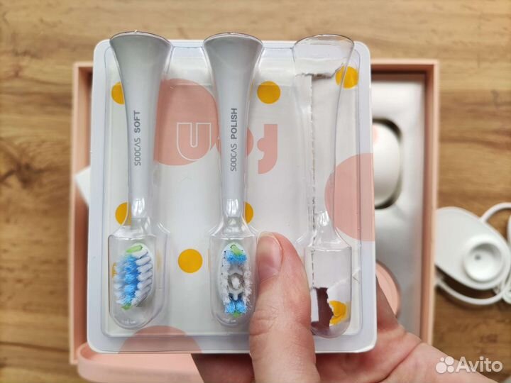 Электрическая зубная щётка Soocas x5. Розовый