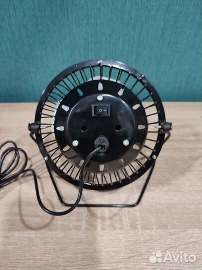 Вентилятор USB металлический. Новый