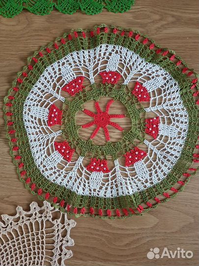 Салфетки вязаные крючком