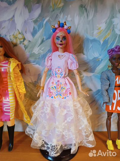 Кукла Барби ooak Muertos
