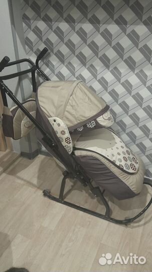 Коляска санки