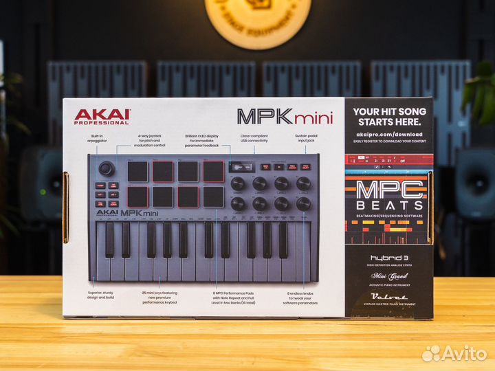 Akai MPK Mini Grey MK3 в Наличии