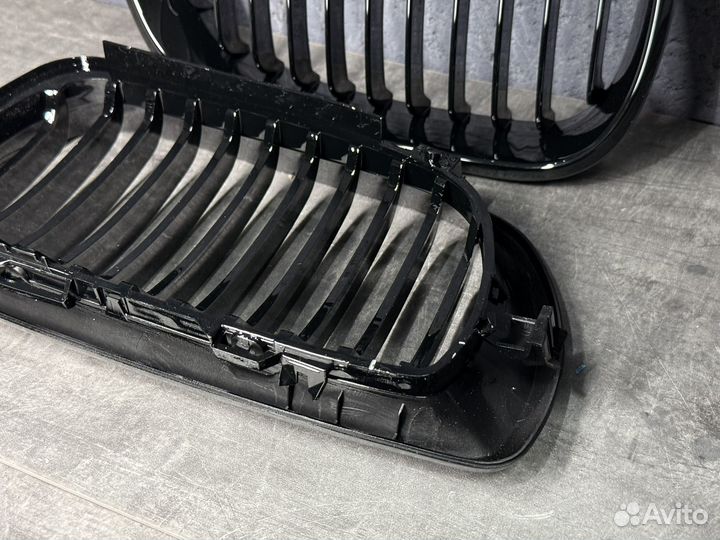 Решетка радиатора ноздри bmw e46 рестайлинг