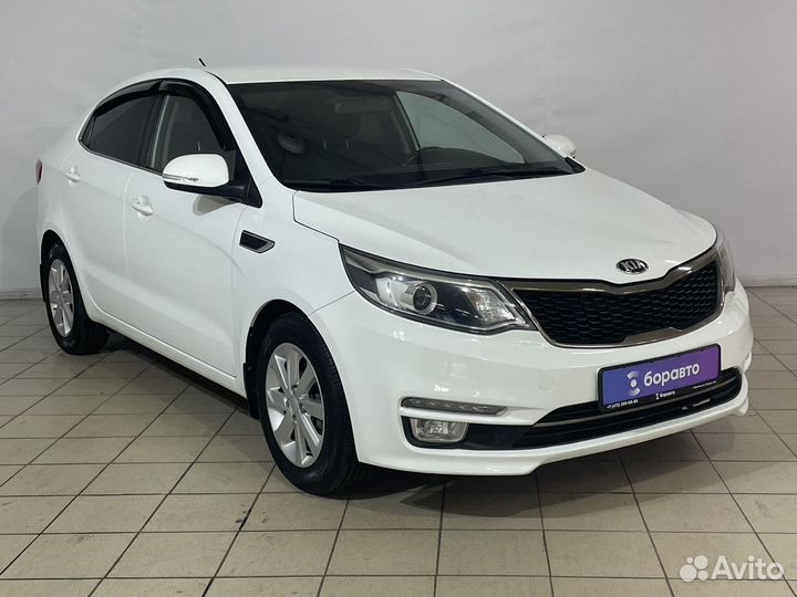 Kia Rio 1.6 МТ, 2016, 145 436 км