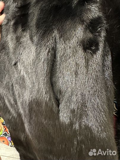 Шуба норковая 42 44 90 см