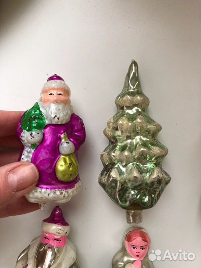 Елочные игрушки СССР