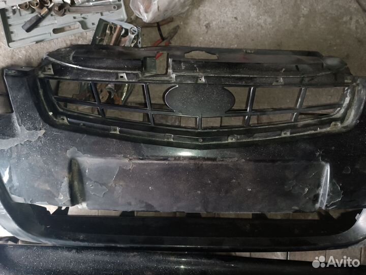 Бампера приора 2шт комплект