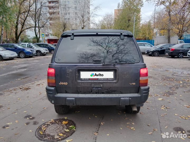 Jeep Grand Cherokee 5.9 AT, 1997, 200 000 км