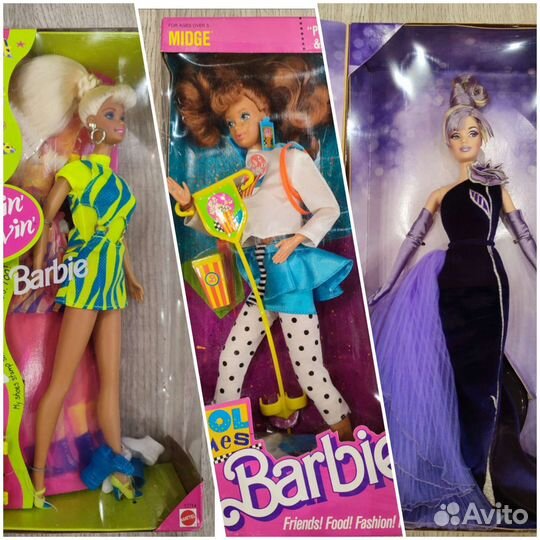 Барби 90-х разные нрфб