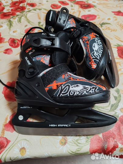 Коньки детские раздвижные