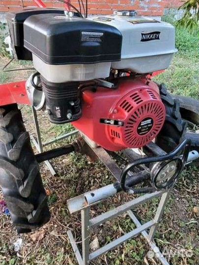 Мотоблок с прицепом