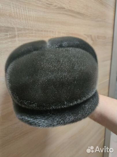 Меховая мужская кепка