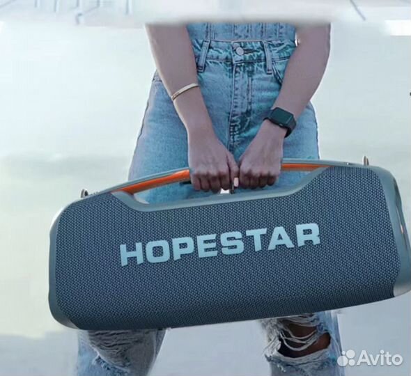 Колонка hopestar a60 опт синяя оригинал