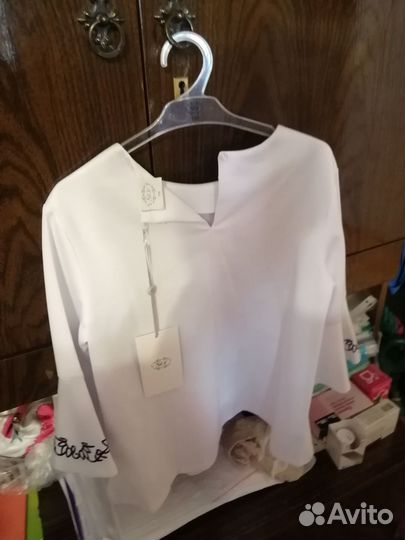 Блузка школьная 146 новая