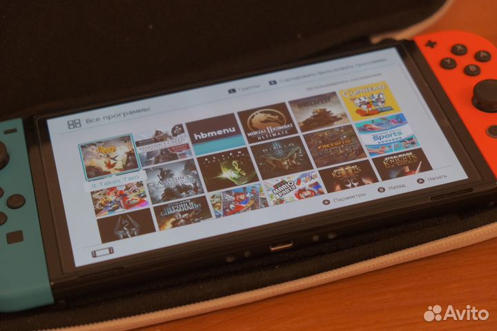 Прошитый Nintendo Switch Oled