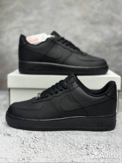 Nike Air force 1 черные