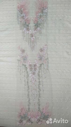 Аппликация вышивная, нашивка на одежду