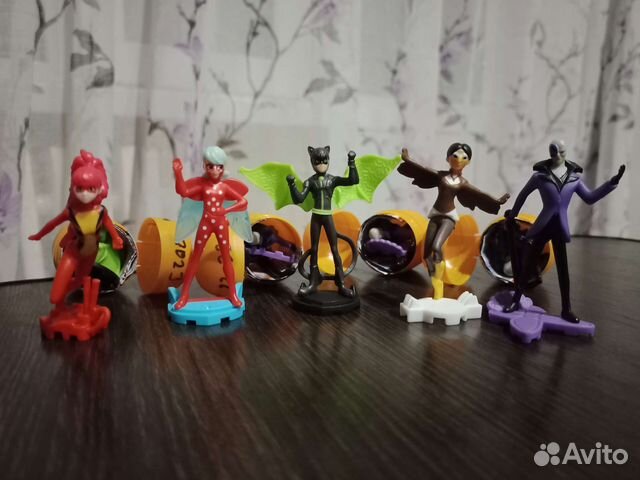 Игрушки из киндера с вкладышами