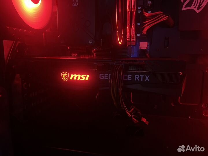 Видеокарта RTX 3050 msi gaming x