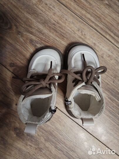 Ботинки демисезонные для девочки 21 размер