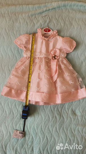 Детское нарядное платье 80 размер