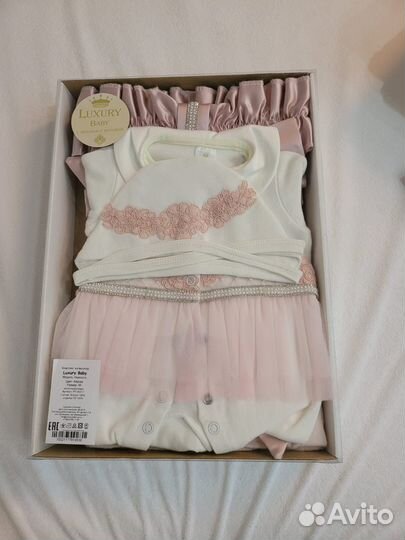 Комплект на выписку д/девочки Нежность Luxury Baby