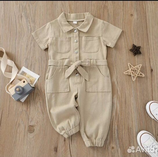 Джинсовый комбенизон детский