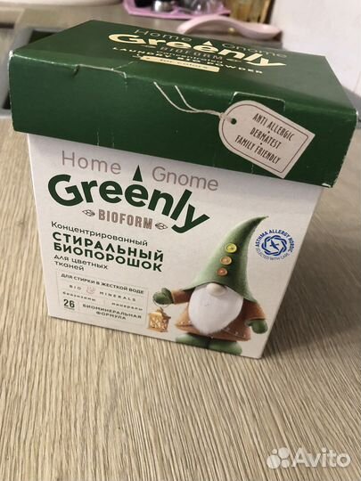 Стиральный порошок Greenly