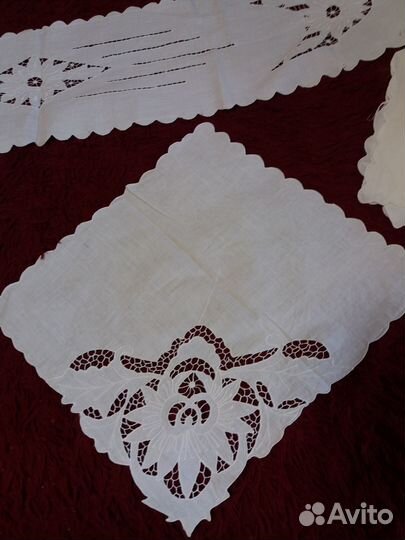 Старинные салфетки ришелье с бесплатной доставкой