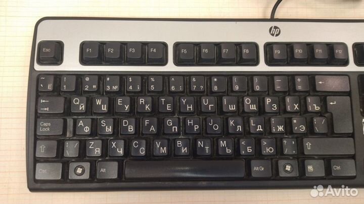 Клавиатура проводная HP KB-0316 б\у