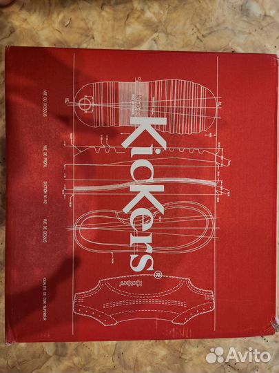 Kickers ботинки 37 размер