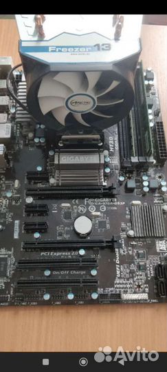 Gigabyte GA-970A-DS3P + процессор AMD FX8320